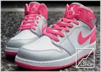 2019U nike femme air jordan 1 sport chaussures pas cher blanc rouge